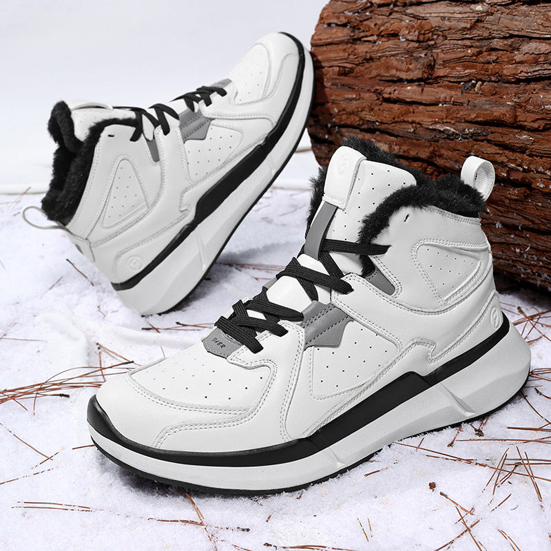 Damen Sneaker Warm Isoliert Fleece Winter