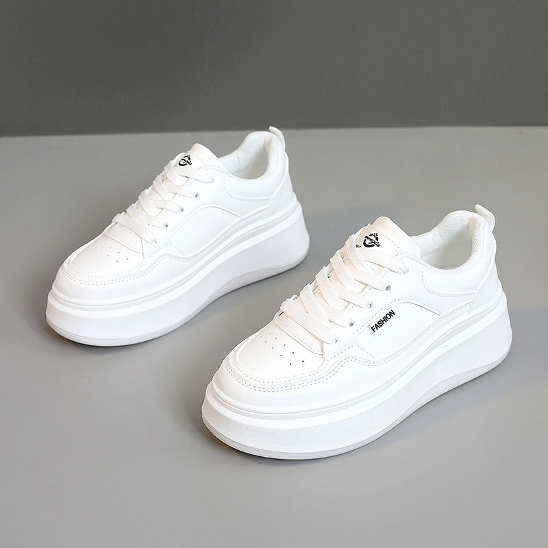 Damen Sneaker Plateau Schuhe Atmungsaktiv Gepolstert