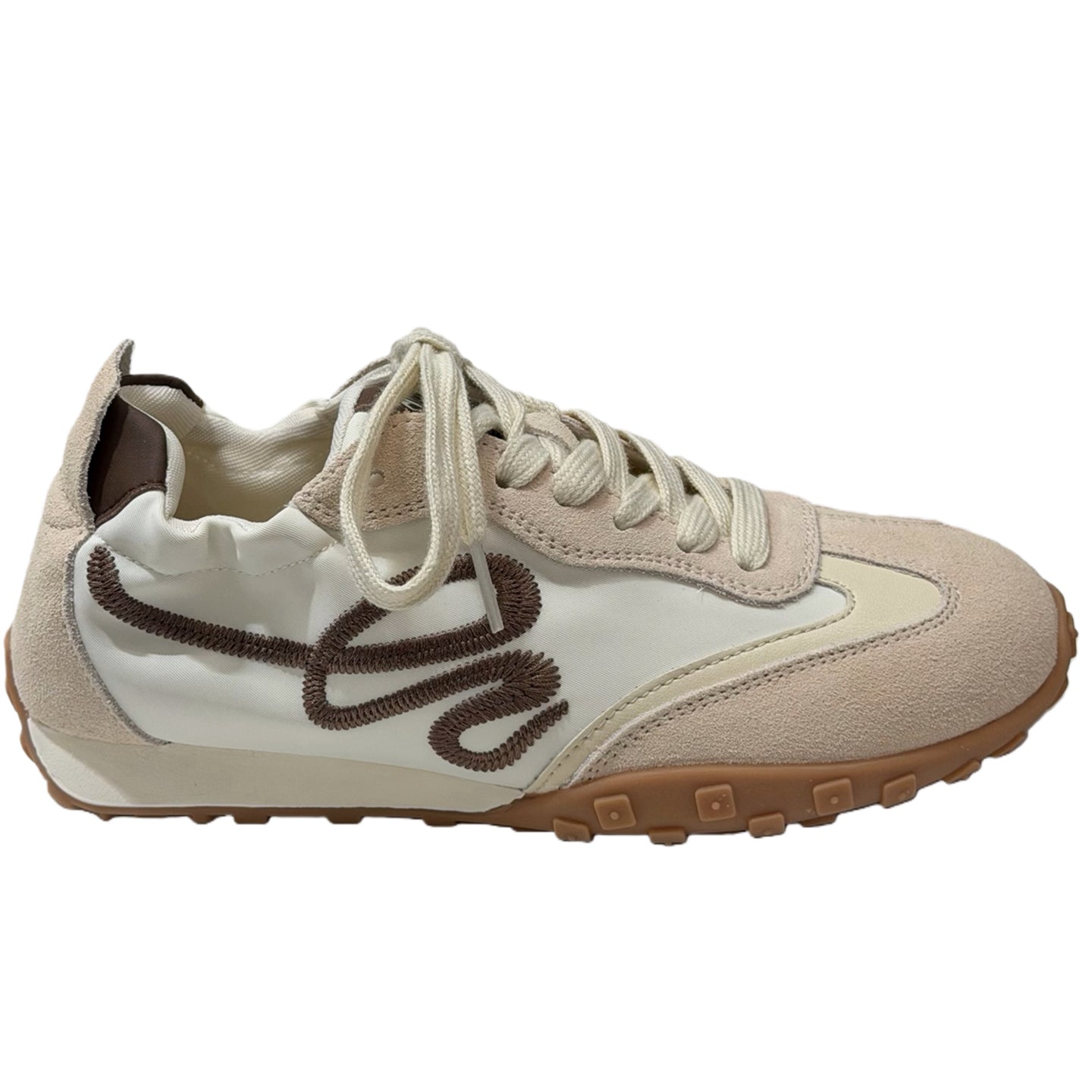Damen Sneaker Sportlich Weich Wildleder Atmungsaktiv