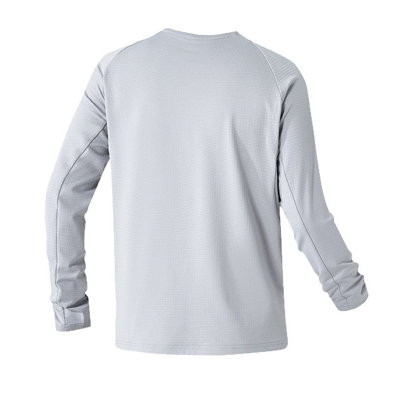 Herren Langarmshirt Funktionsshirt Atmungsaktiv Sportlich Modern