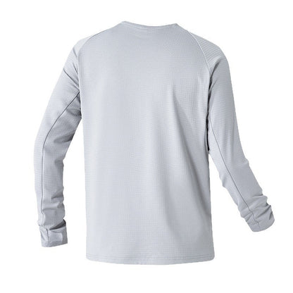 Herren Langarmshirt Funktionsshirt Atmungsaktiv Sportlich Modern