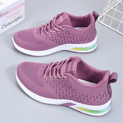 Damen Sportschuhe Leicht Laufschuhe Komfortabel