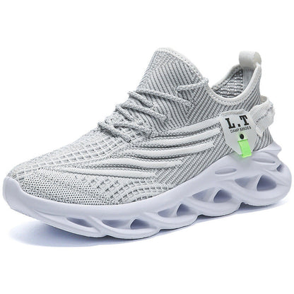 Damen Sneaker Atmungsaktiv Elastisch Mit Stoßdämpfung