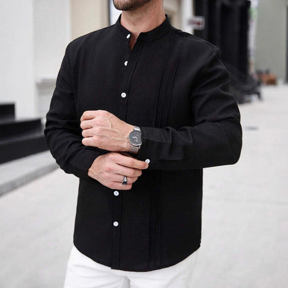 Herren Hemdbluse Modern Slim Fit Berlin Style - BerlinGlamour