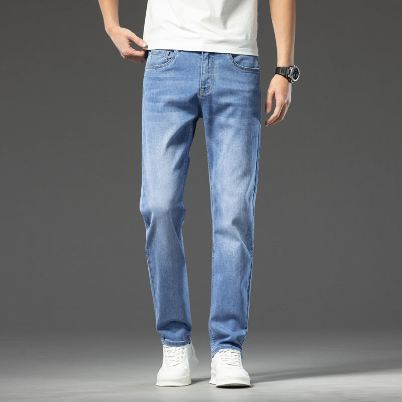 Bequeme Herren Jeans Denim mit tiefen Taschen Lässig