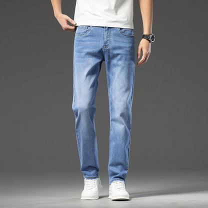 Bequeme Herren Jeans Denim mit tiefen Taschen Lässig