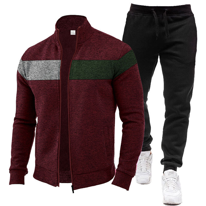 Herren Sportliches Sweatshirt-Set wird zu: Herren Sportswear Sweatshirt Set Grau