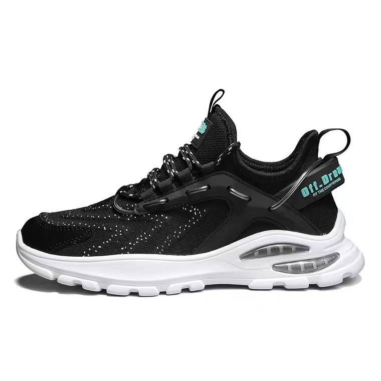 Damen Sneaker Sportlich Atmungsaktiv Mesh Oberfläche
