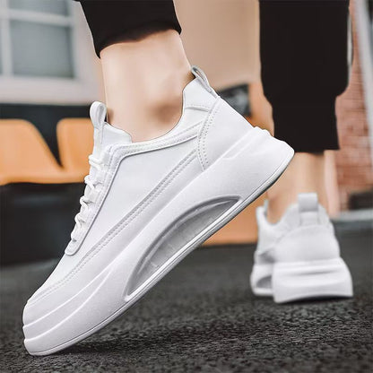 Damen Sneaker Hoch Absatz Atmungsaktiv Sportlich