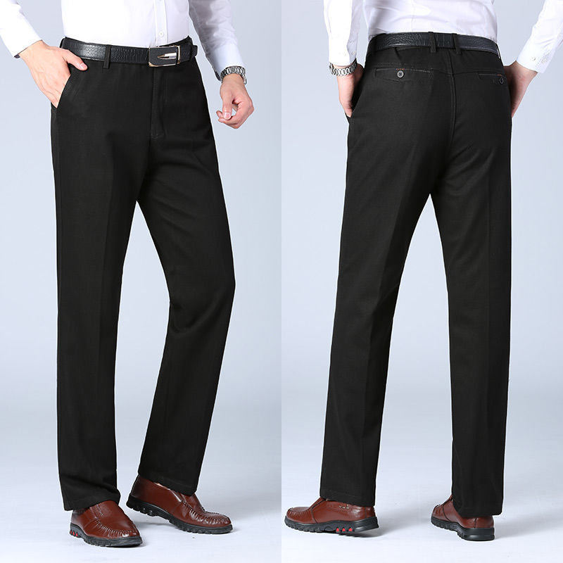 Herren Anzughose Slim Fit mit Taschen Modern Elegant