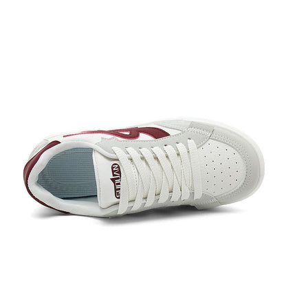 Damen Sneaker Sportlich Perforiert Laufschuhe Mit Gummizug