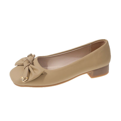 Damen Ballerinas Weich Bequem Schleifen Detail Elegante Schuhe