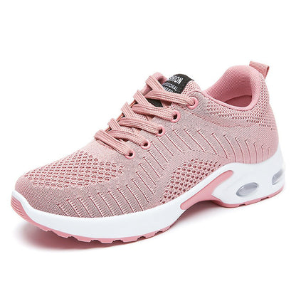 Damen Fitness-Sneaker atmungsaktiv Mesh Laufschuhe Komfort