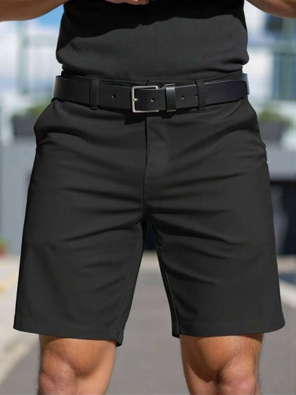 Herren Kurzhose Elastisch mit Seitentaschen Sportlich