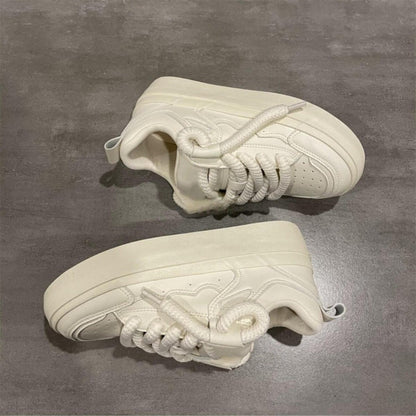 Damen Sneaker Bequem Schnürsystem Weich