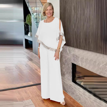 Damen Ensemble Zweiteilig Elegant Geschnitten Berlin Style