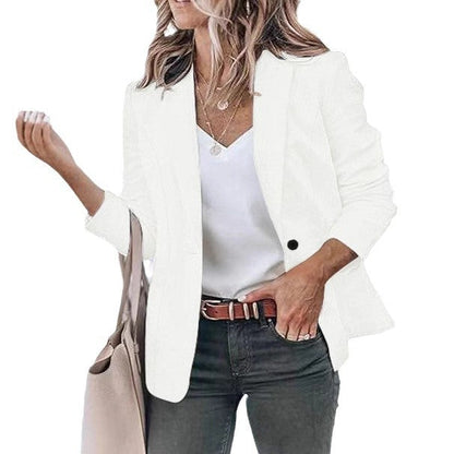 Damen Blazerjacke Elegante Slim Fit Modern