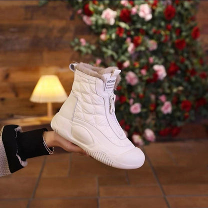 Damen Winterstiefel Warm gefüttert Rutschfest