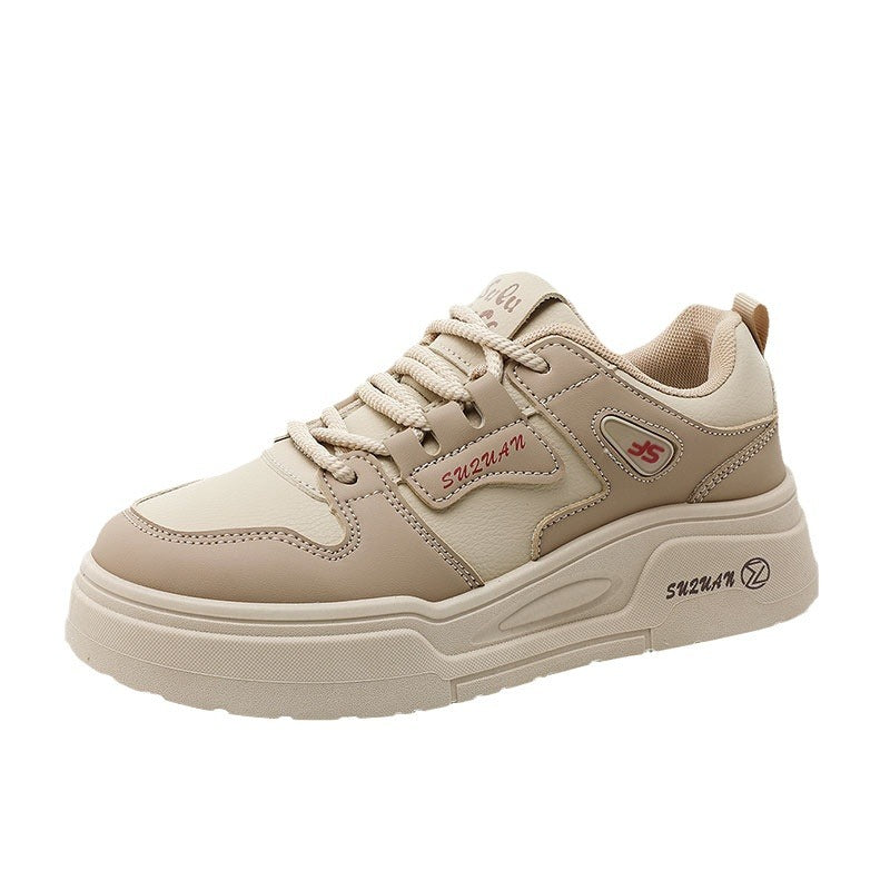 Damen Sneaker Sportlich Chunky Weite Sohle Schwarz