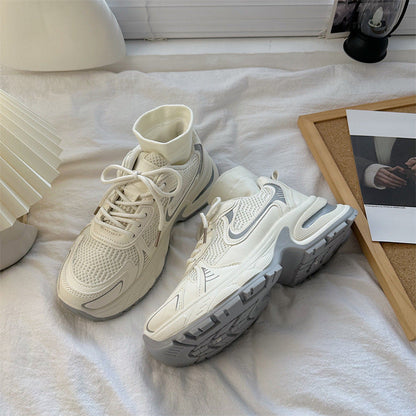 Damen Sneaker Hoch Schaft Dämpfung bequem