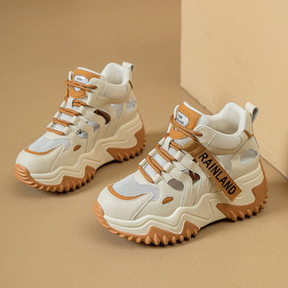 Damen Sneaker Sportlich Chunky Sneakers Modisch