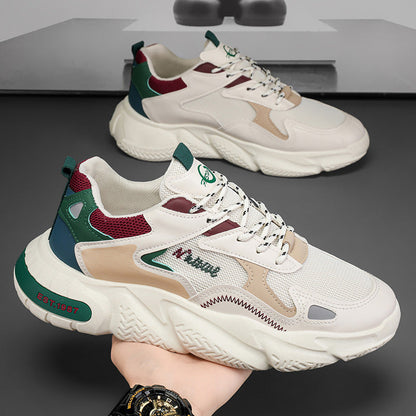 Damen Sneaker Sportlich Chunky Atmungsaktiv Mit Dämpfung