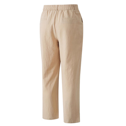 Herren Leinenhose Klassisch Elegant Bequem