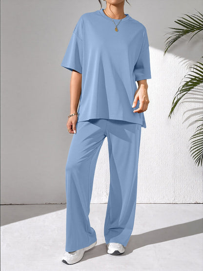 Damen Freizeit Set Weites Oberteil Bequem