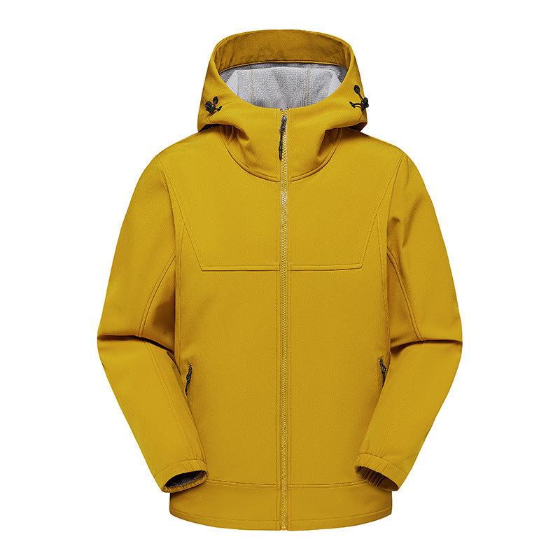 Herren Outdoor Jacke Wasserdicht Multifunktionsjacke Kapuzenjacke