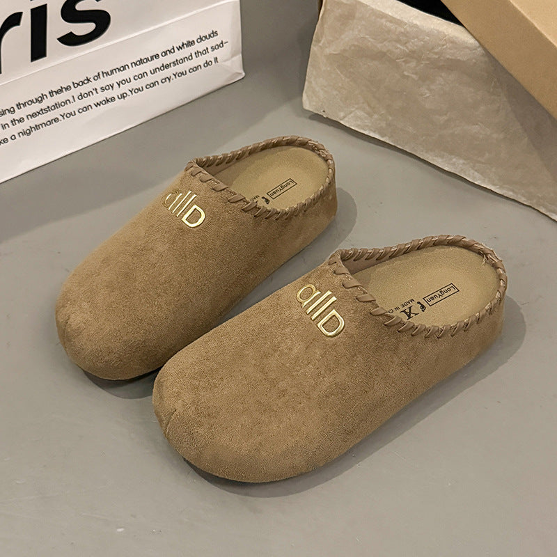 Damen Clogs Bequem Weichleder Schuhe Modern