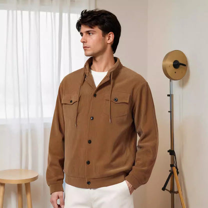 Herren Outdoor Jacke Urban Style Reißverschluss