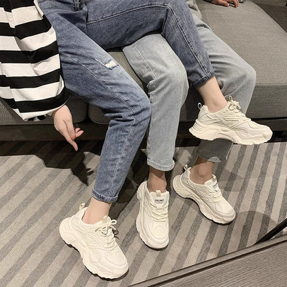 Damen Sneaker Sportlich Atmungsaktiv Mit Starker Sohle
