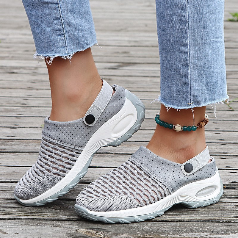 Damen Sneaker Bequem Mesh atmungsaktiv Ergonomisch - BerlinGlamour