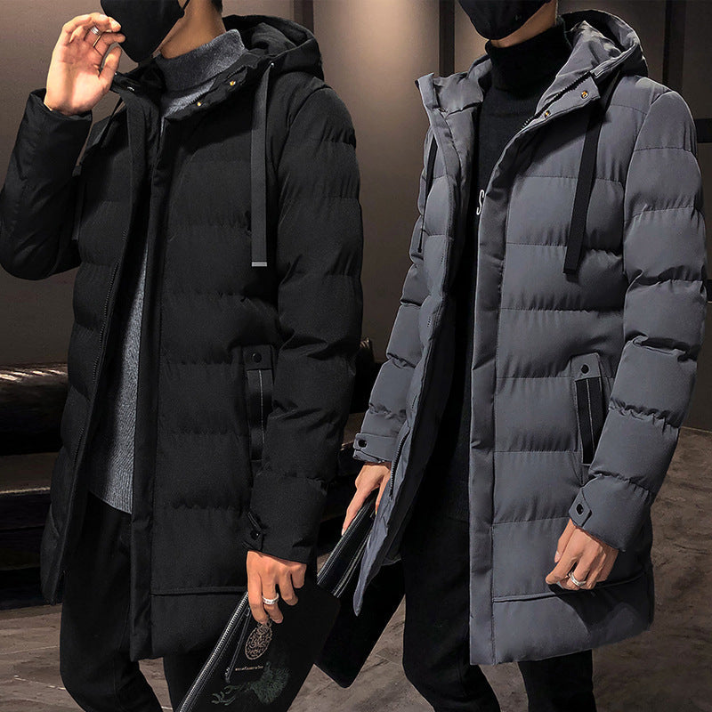 Herren Winterparka Isoliert Pufferjacke Kapuze Warm - BerlinGlamour