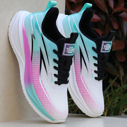 Damen Laufschuhe mit Dämpfung Technologie Sportlich Leicht