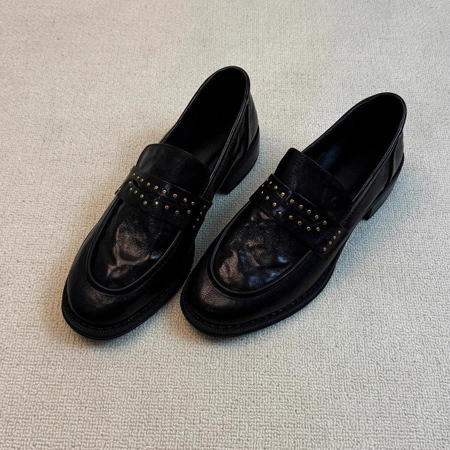 Damen Mokassins Luxus Zierverschluss Elegante Mode