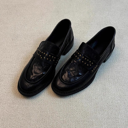 Damen Mokassins Luxus Zierverschluss Elegante Mode