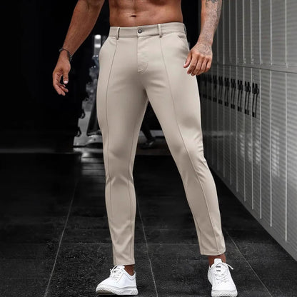 Herren Hose Slim Fit Modern Design Hochwertig - BerlinGlamour