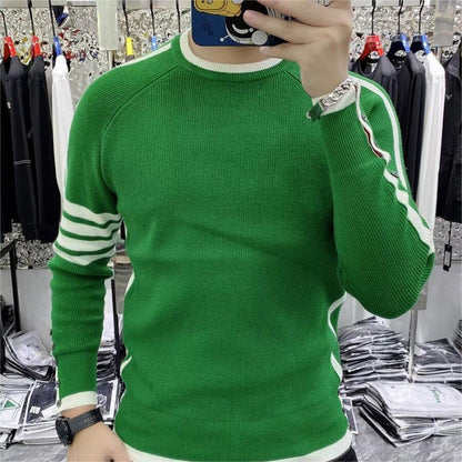 Herren Strickpullover Modern Sportlich Strukturiert