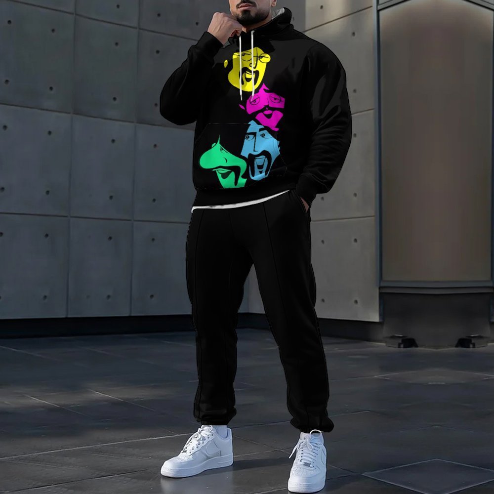 Herren Jogginganzug Bequem Warm Winter Design