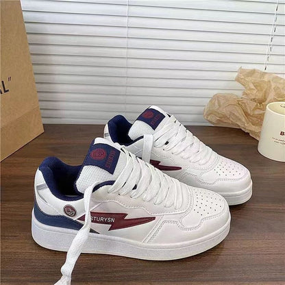 Damen Sneaker Sportlich Elegant Komfortabel Laufsohle