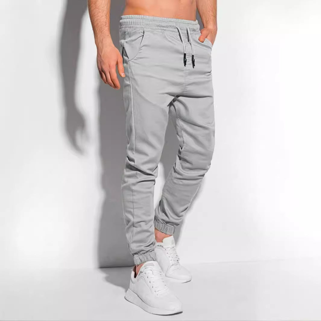 Herren Jogginghose Sportlich Mit Seitentaschen Bequem