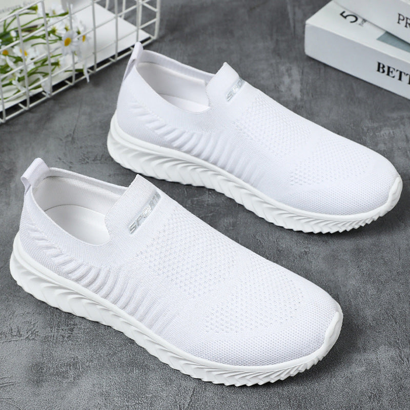 Laufschuhe Damen atmungsaktiv Slip-On bequem flexibel