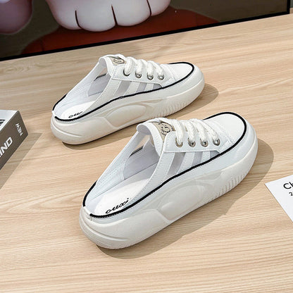 Damen Sneaker Slingback Lässig atmungsaktiv Rutschfest