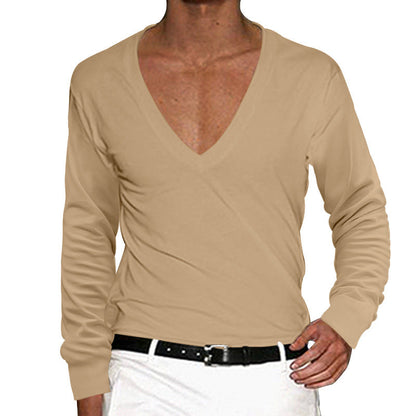 Herren Pullover V-Ausschnitt Modern Berlin Style