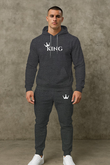 Herren Hoodie Jogginghose Set Hochwertig Sportlich