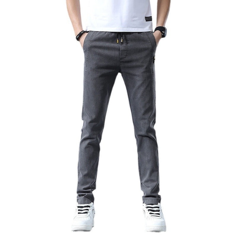 Herren Chino-Hose Modern Slim Fit Verstellbar