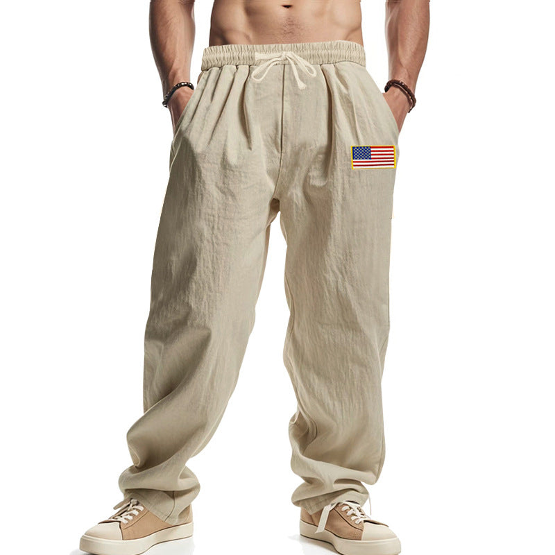 Herren lässige Cargo-Hose mit verstellbarem Bund und praktischen Seitentaschen BerlinGlamour.
