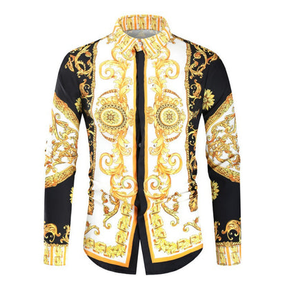 Herren Hemd Barockmuster Luxus Berlin Modern