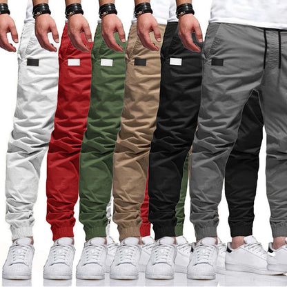 Herren Freizeithose Bequem Gummizug Praktisch - BerlinGlamour